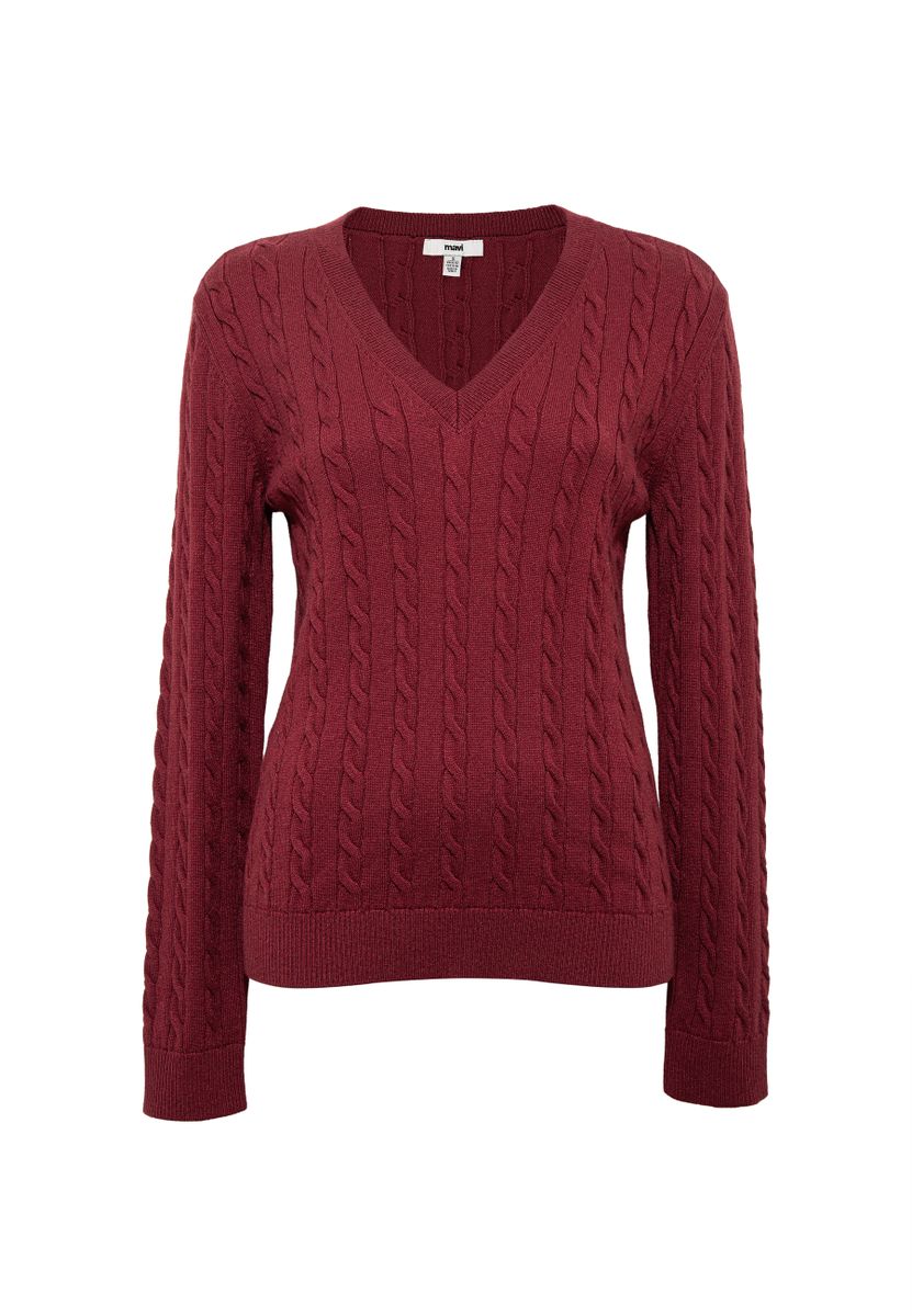 V-NECK SWEATER