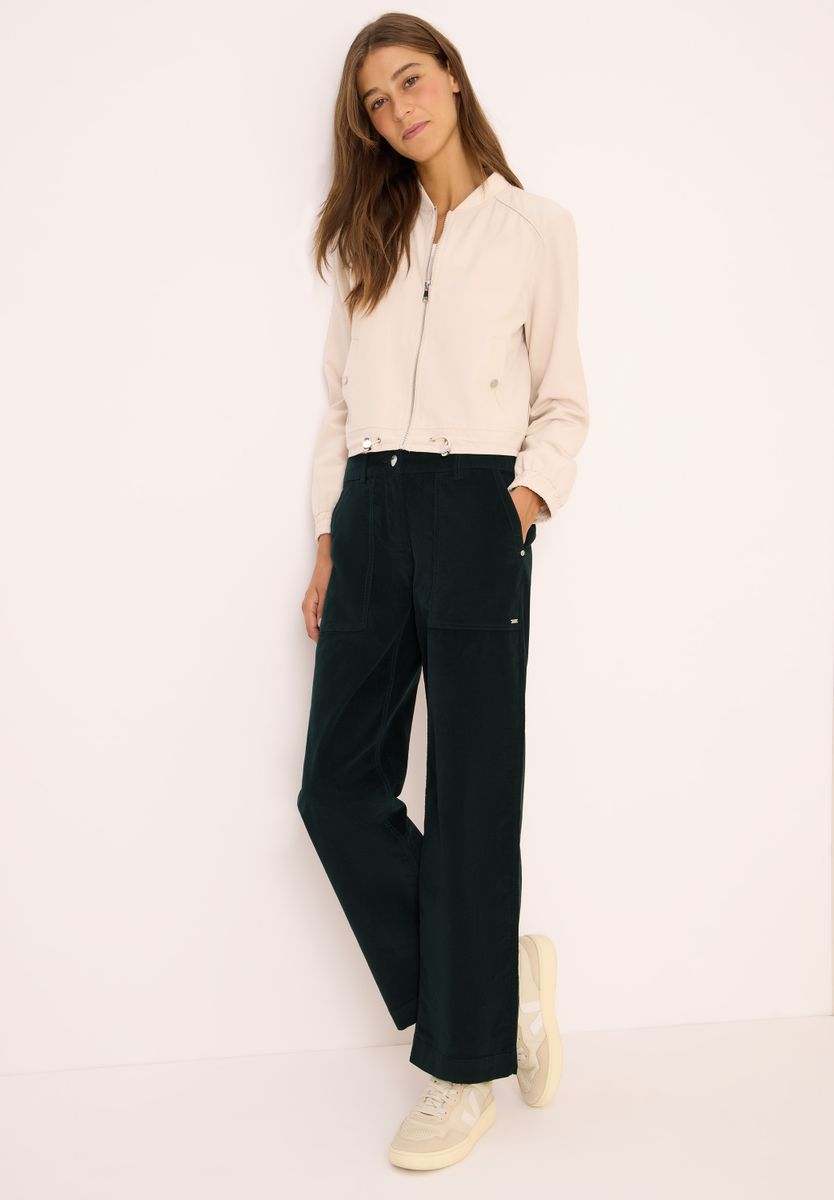 Wide Leg Cordhose