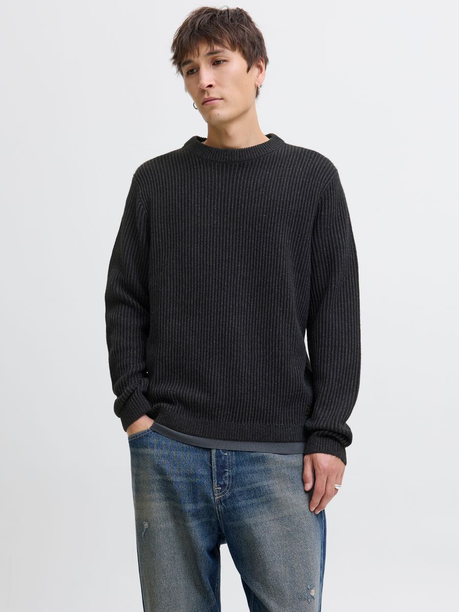 JJEDOVER KNIT CREW NECK SN
