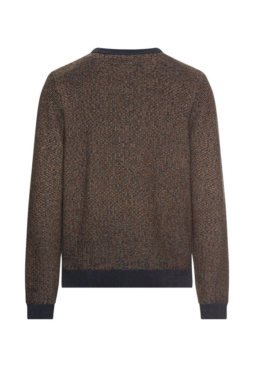 Strickpullover mit Rundhalskragen