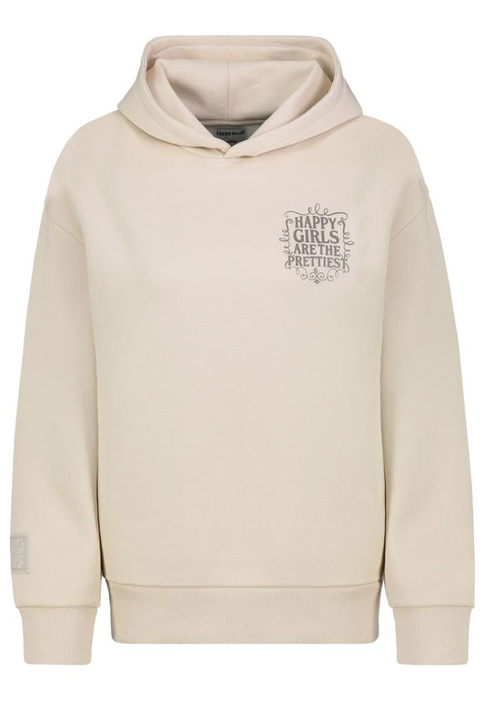 DOB Sweat, langarm, Kapuze mit Dart
