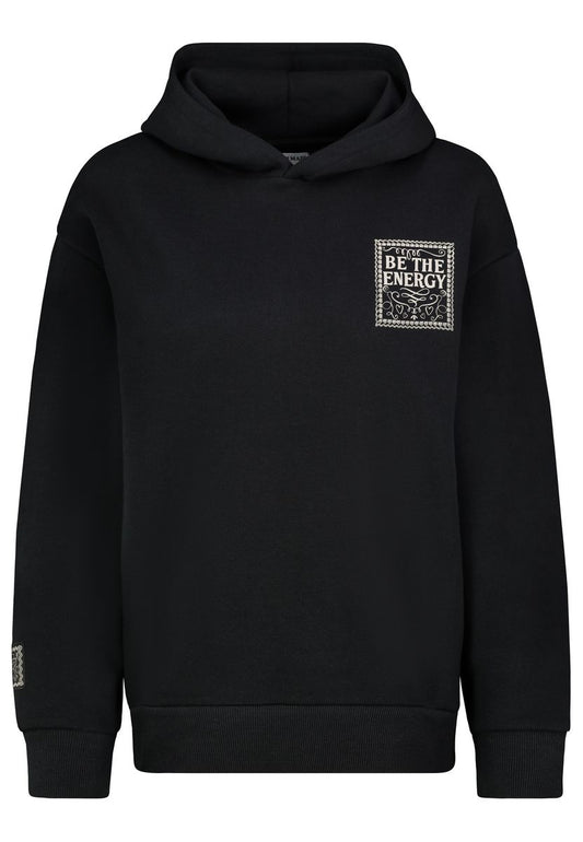 DOB Sweat, langarm, Kapuze mit Dart