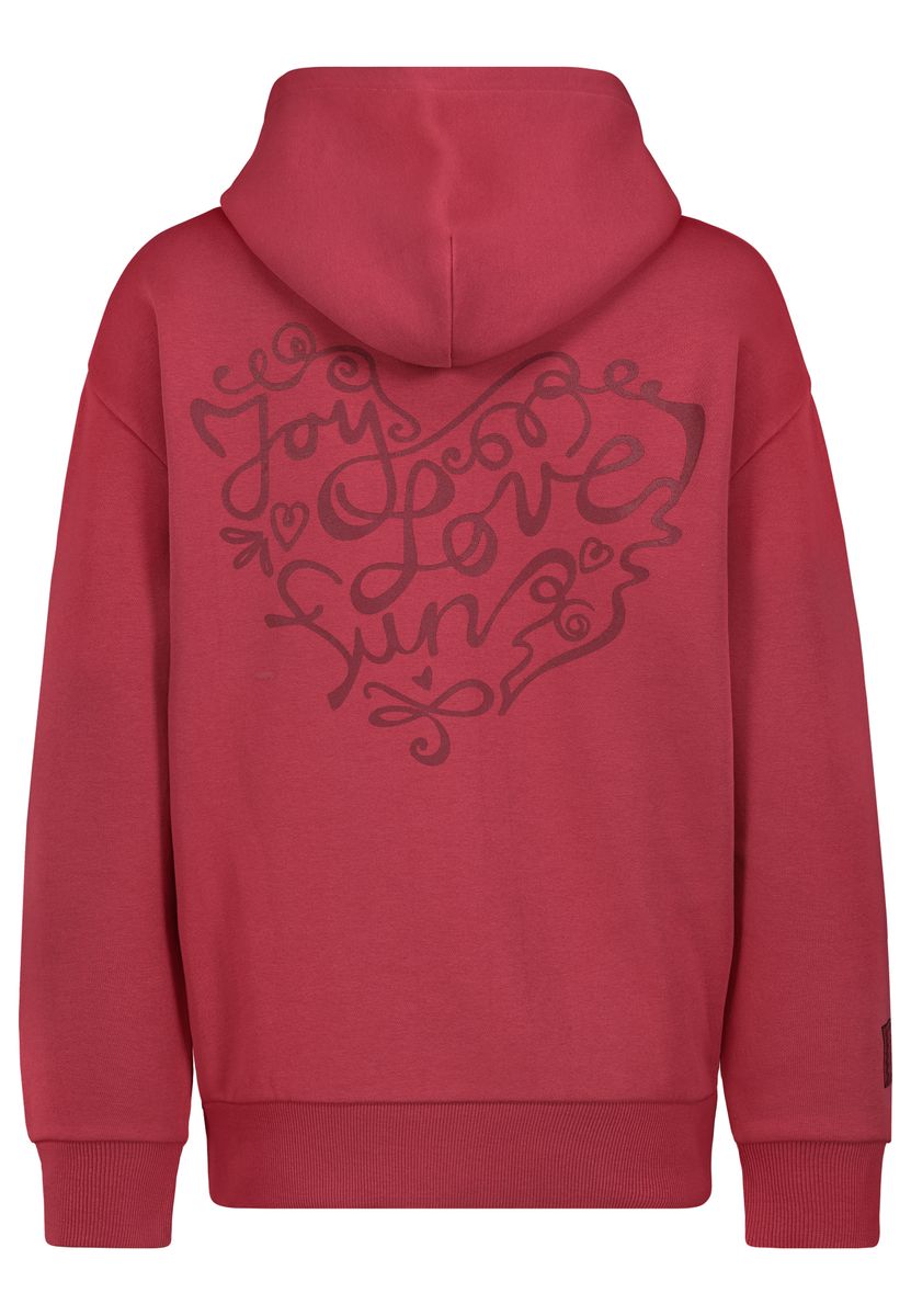 DOB Sweat, langarm, Kapuze mit Dart