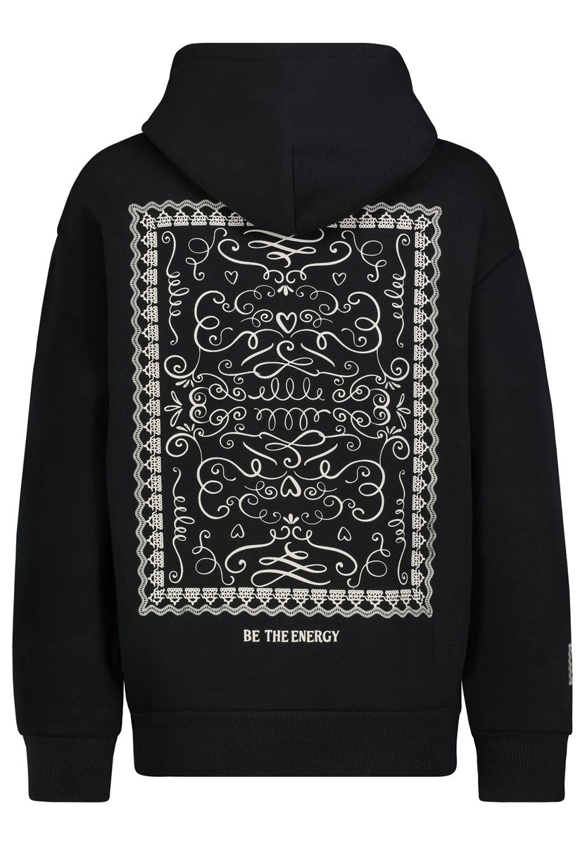 DOB Sweat, langarm, Kapuze mit Dart