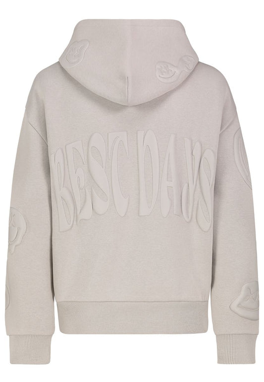 DOB Sweat, langarm, Kapuze mit Dart