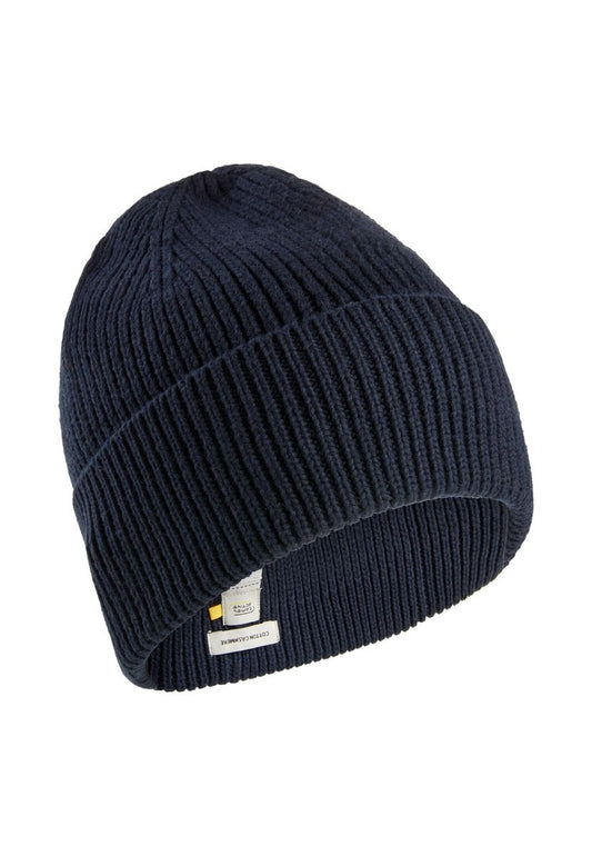 Beanie aus einem Baumwoll-Kaschmir Mix