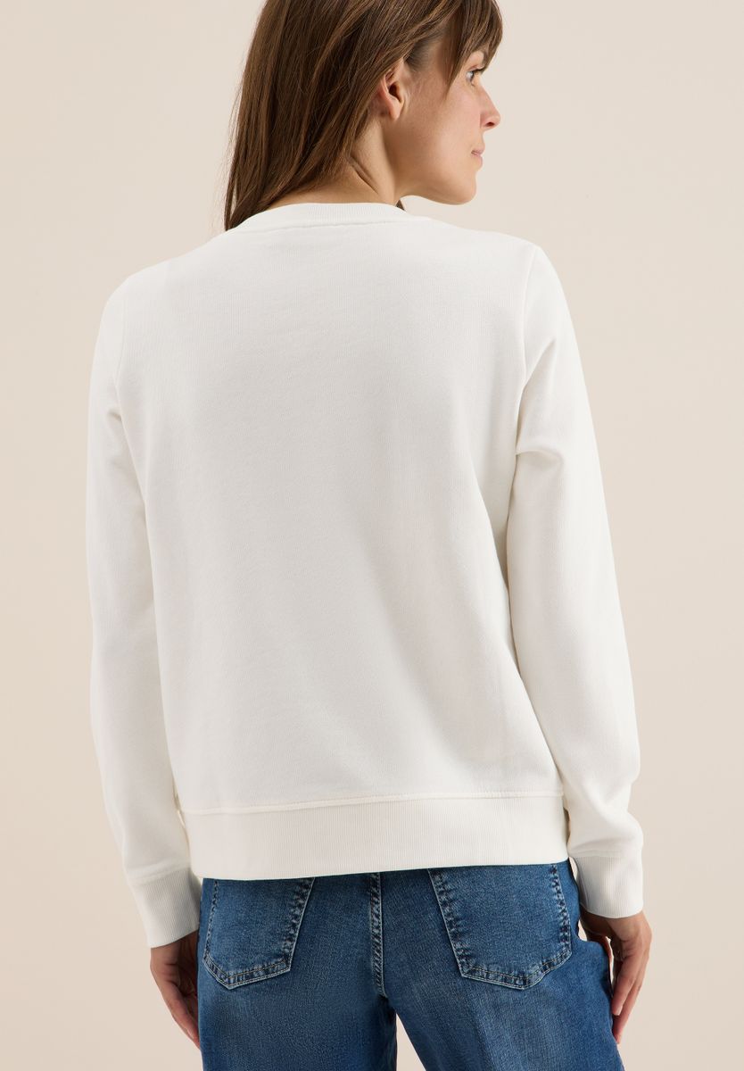 Sweatshirt mit Wording