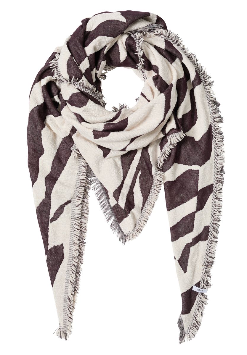 Chenille Dreieckstuch