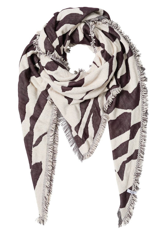 Chenille Dreieckstuch