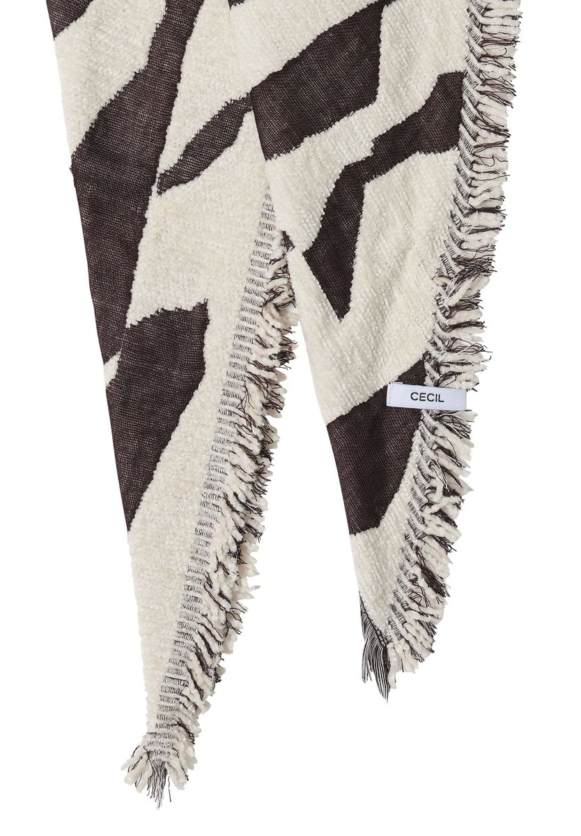 Chenille Dreieckstuch