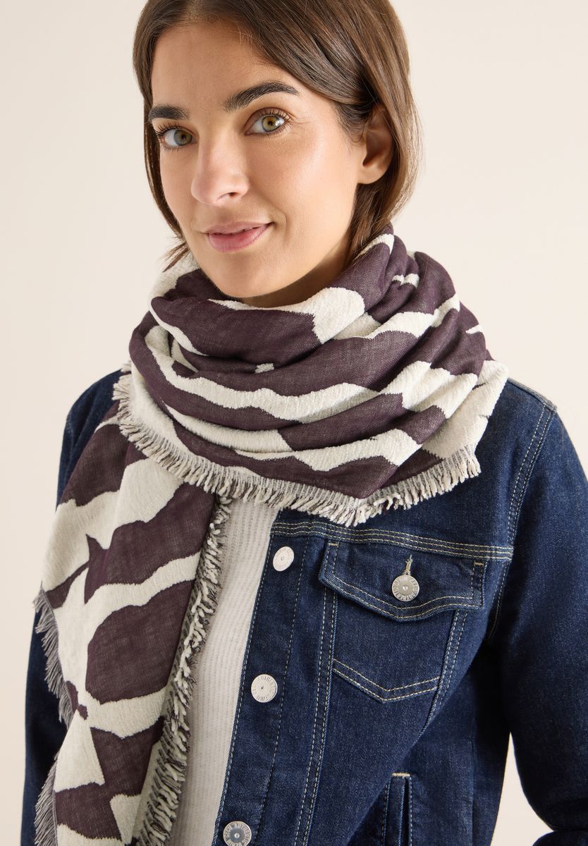 Chenille Dreieckstuch