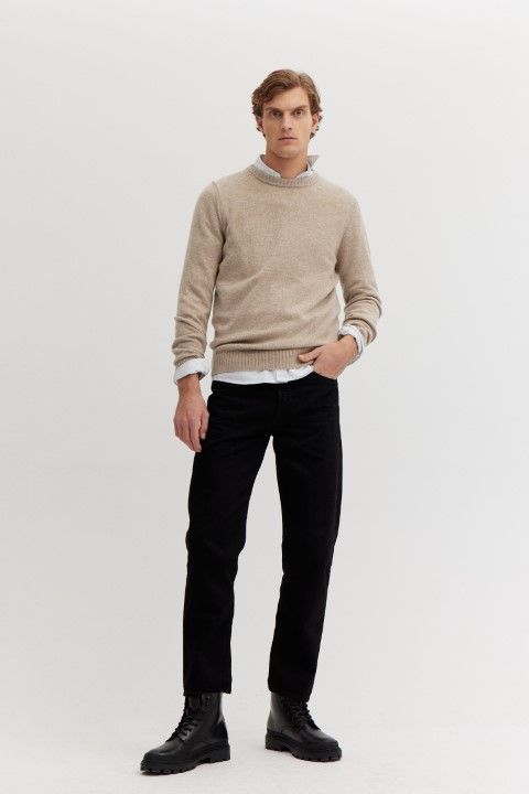 Rundhals Pullover
