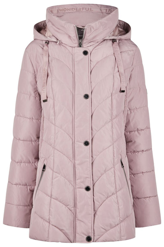 Jacke Down Free mit Kapuze