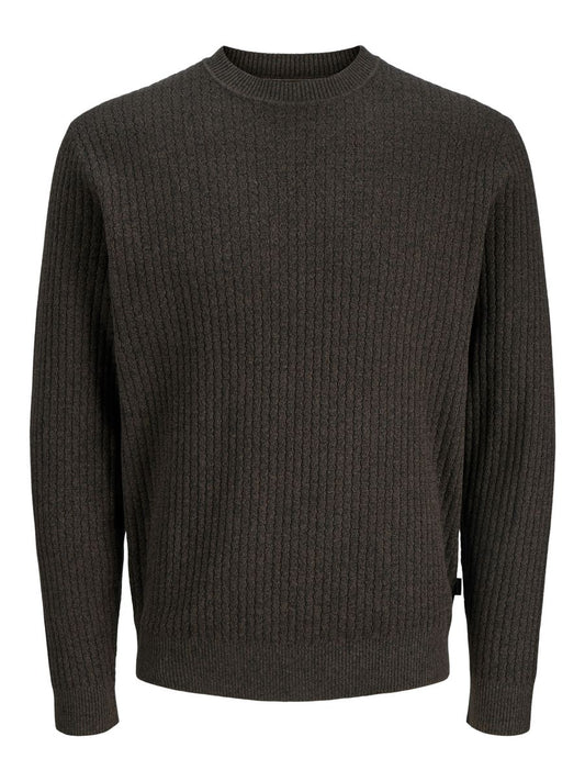 JPRBLUBARKLEY KNIT CREW NECK CH LN