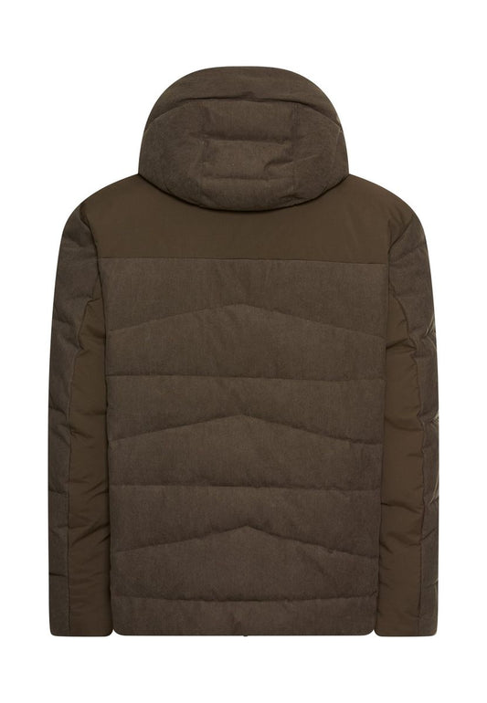 Steppjacke mit abnehmbarer Kapuze