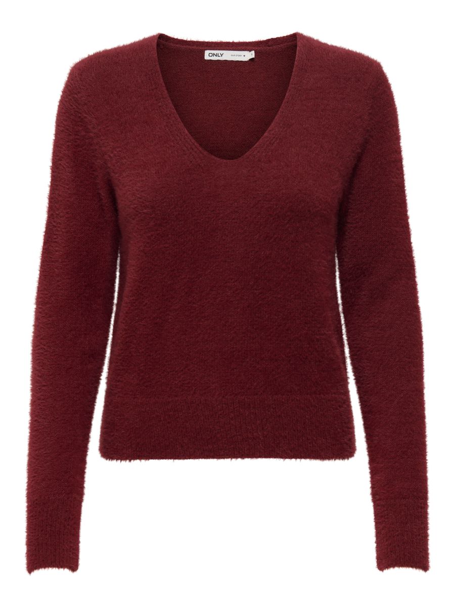 ONLELLA PIUMO LS V-NECK KNT