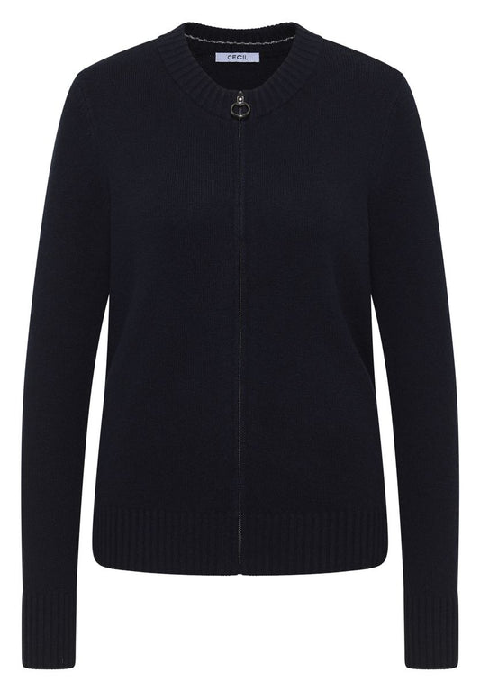 Cosy Cardigan mit Zipper