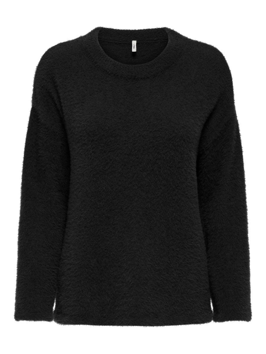 ONLPETRA LS LOOSE O-NECK CC KNT