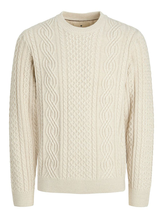 JPRBLUSEAN KNIT CABLE CREW NECK SN