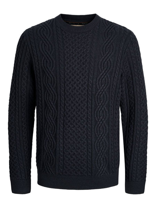 JPRBLUSEAN KNIT CABLE CREW NECK SN