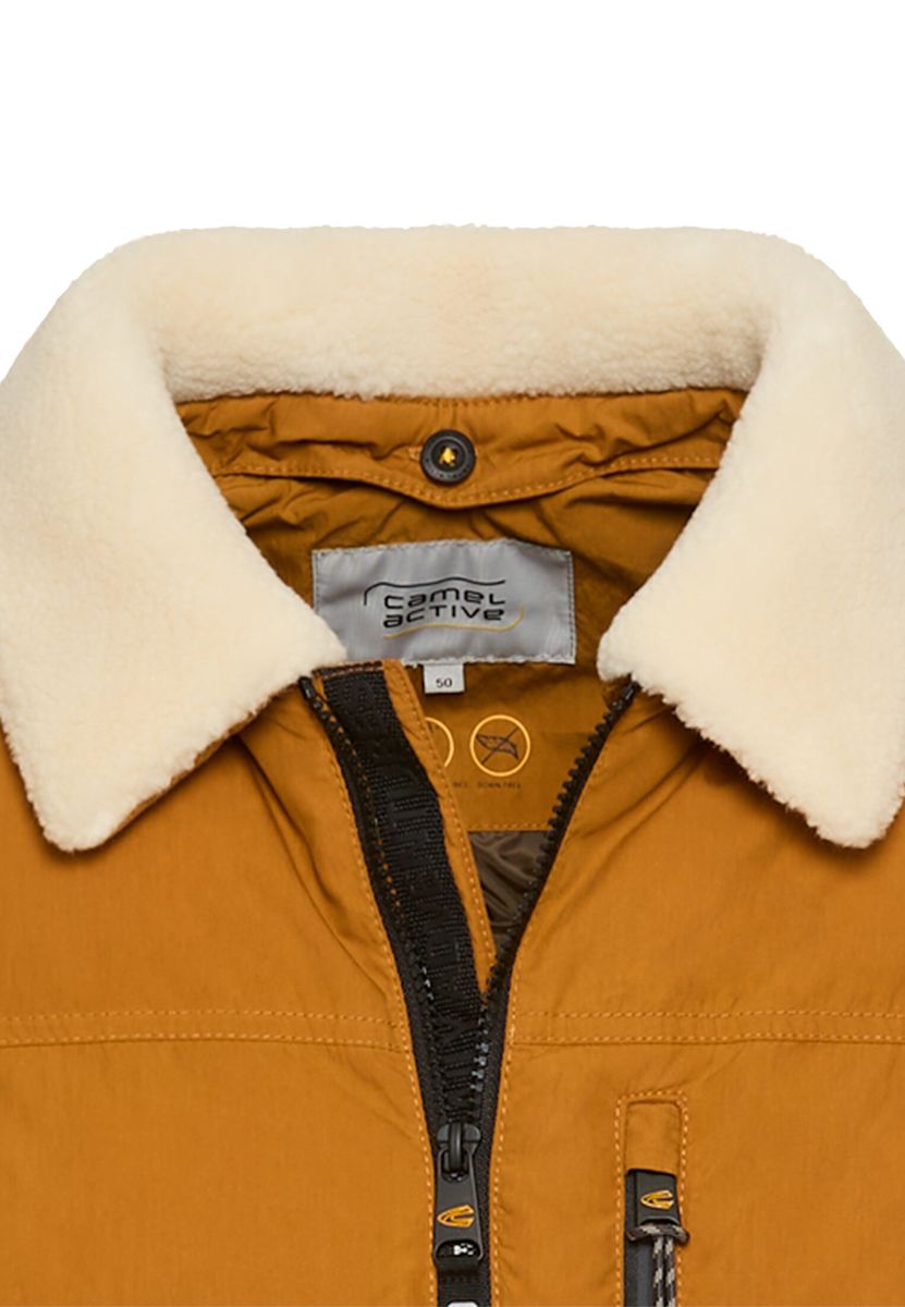 Blouson mit abnehmbaren Kragen