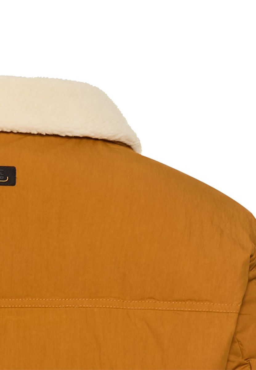 Blouson mit abnehmbaren Kragen