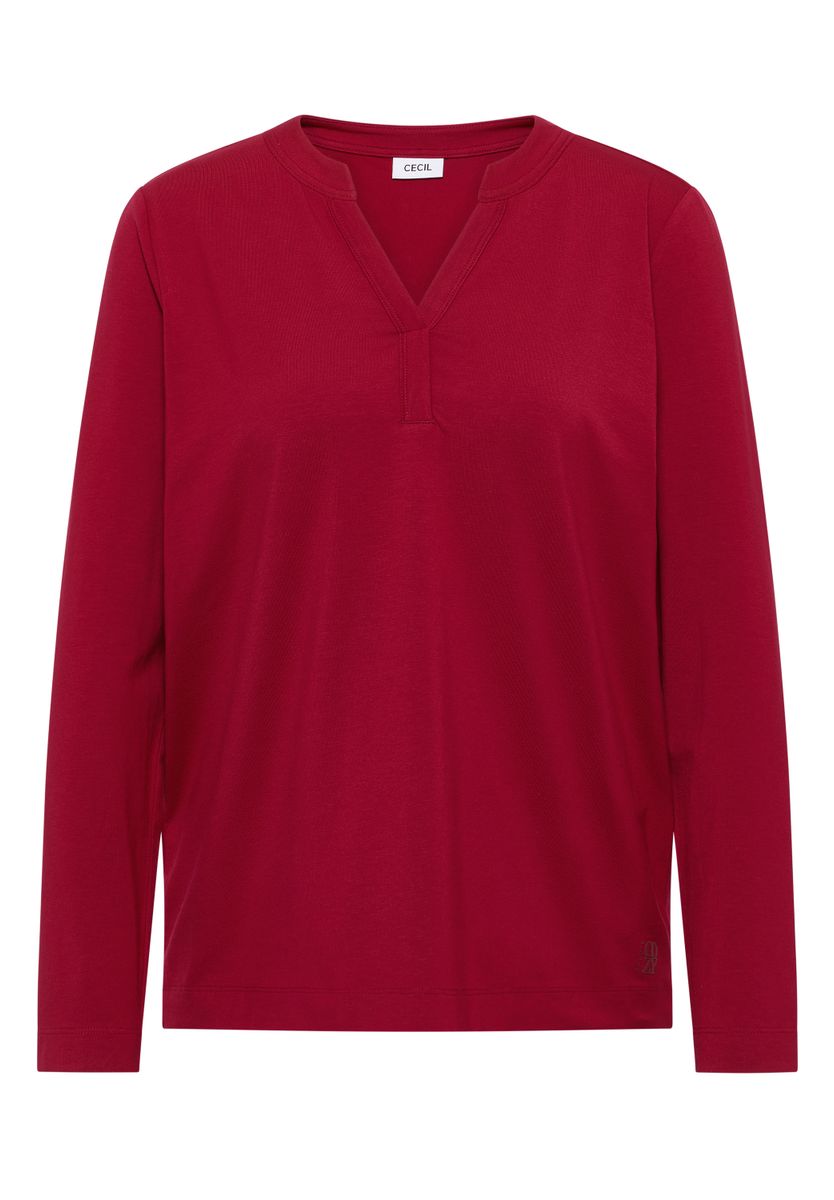 Shirt im Tunika-Look