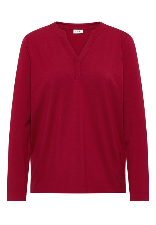 Shirt im Tunika-Look