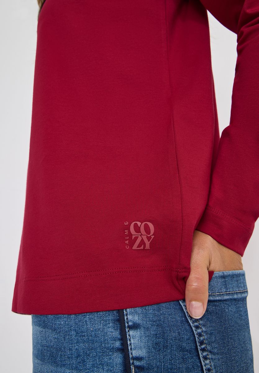 Shirt im Tunika-Look