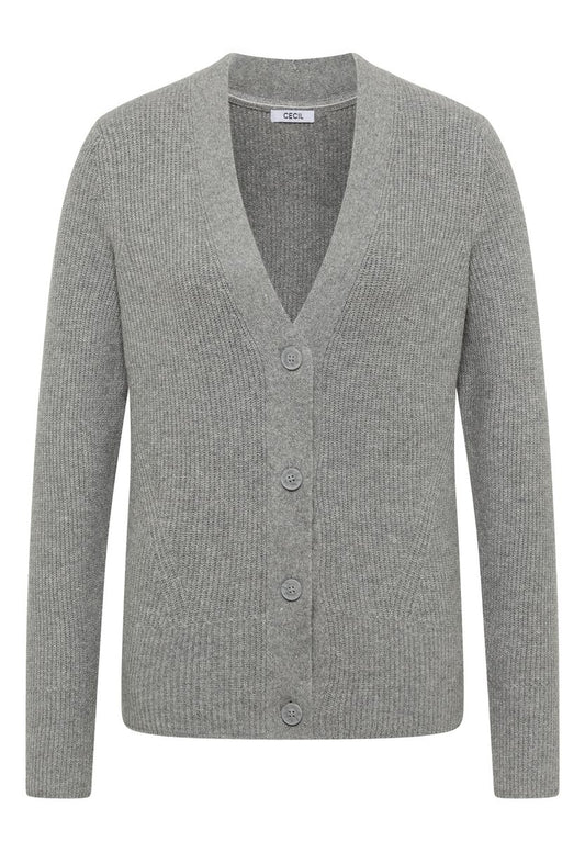 Cardigan mit Strukturdetail