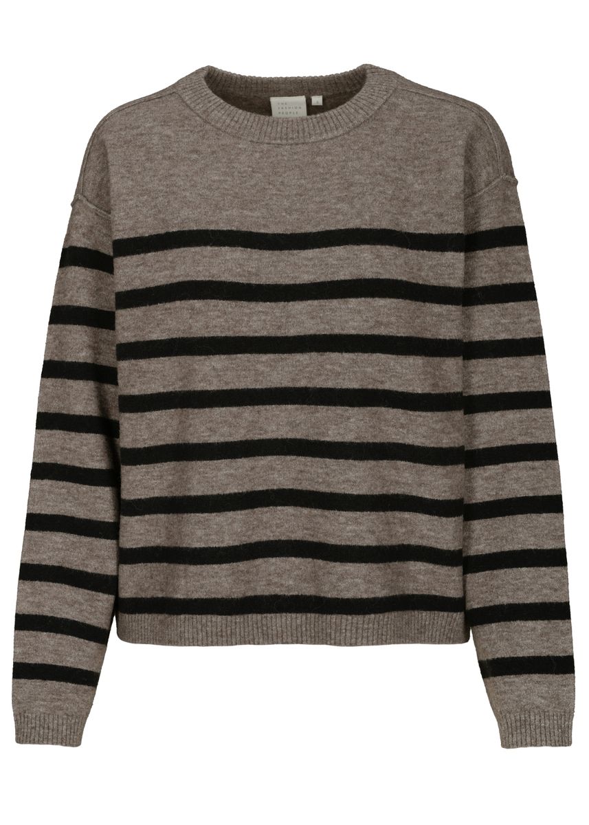 Woolen striped Pullover