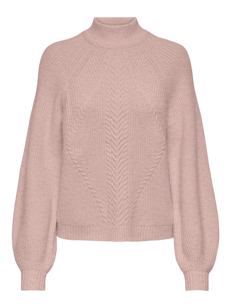 ONLKATIA LS DETAIL HIGHNECK KNT