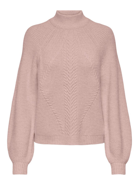 ONLKATIA LS DETAIL HIGHNECK KNT