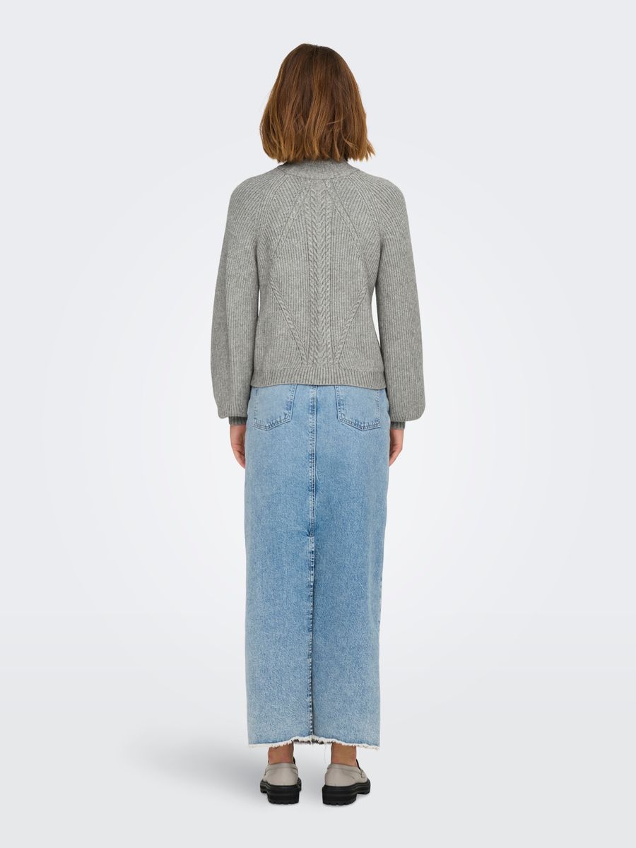 ONLKATIA LS DETAIL HIGHNECK KNT