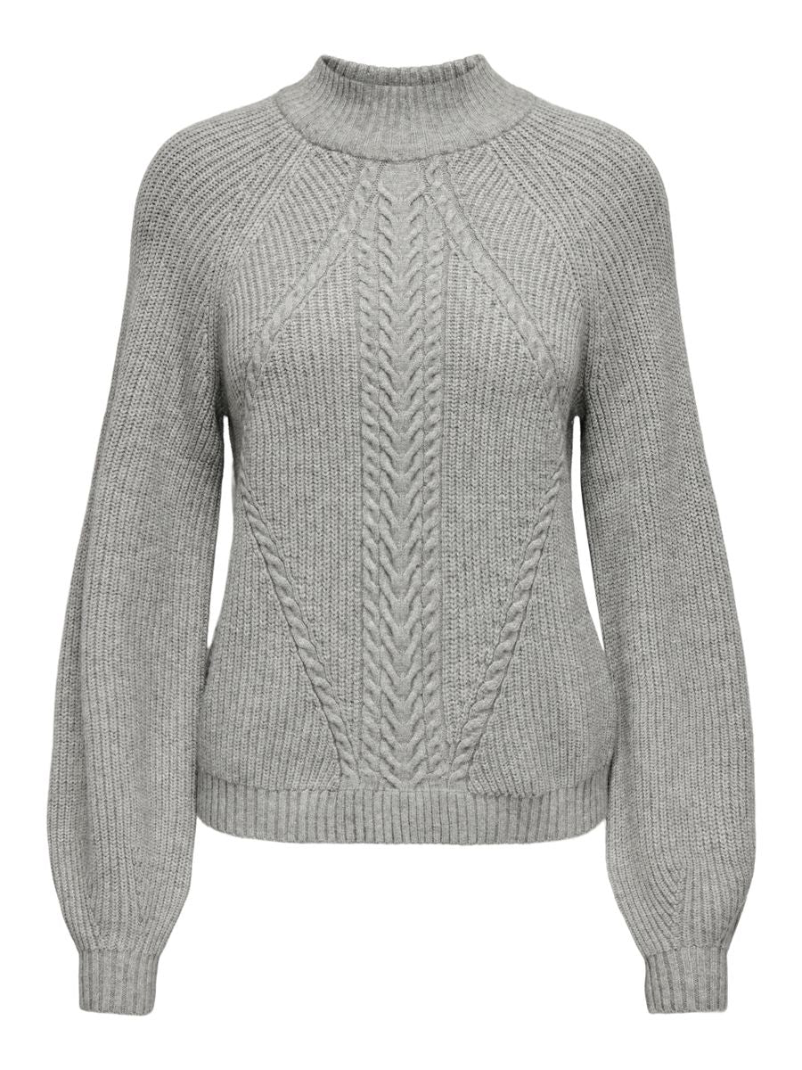 ONLKATIA LS DETAIL HIGHNECK KNT