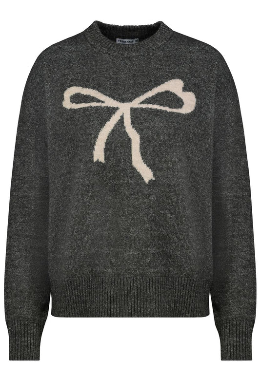 DOB Strick Pullover, langarm, Rundh