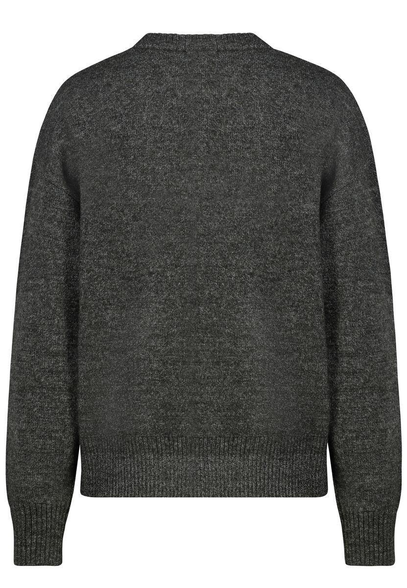 DOB Strick Pullover, langarm, Rundh