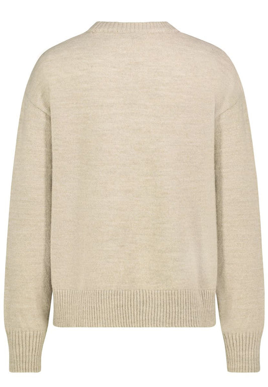 DOB Strick Pullover, langarm, Rundh
