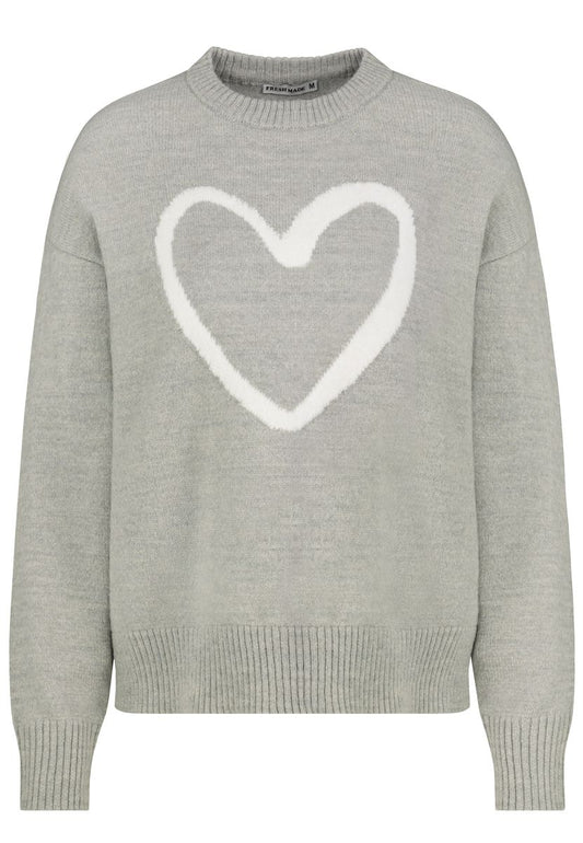 DOB Strick Pullover, langarm, Rundh