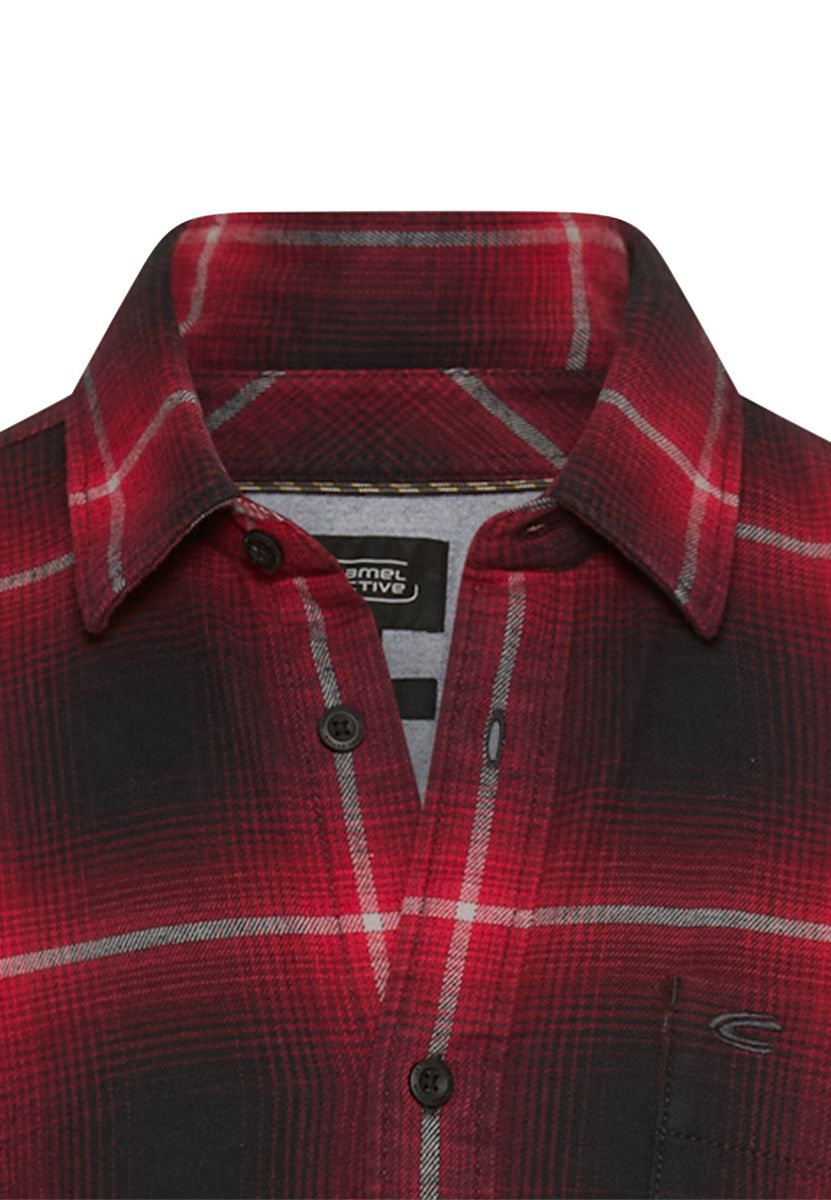 fleXXXactive® Langarmhemd aus leichtem Flanell