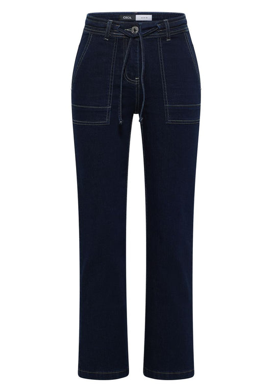 Rinsed Bootcut Jeans