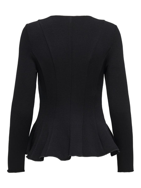 ONLKENYA L/S PEPLUM TOP JRS NOOS