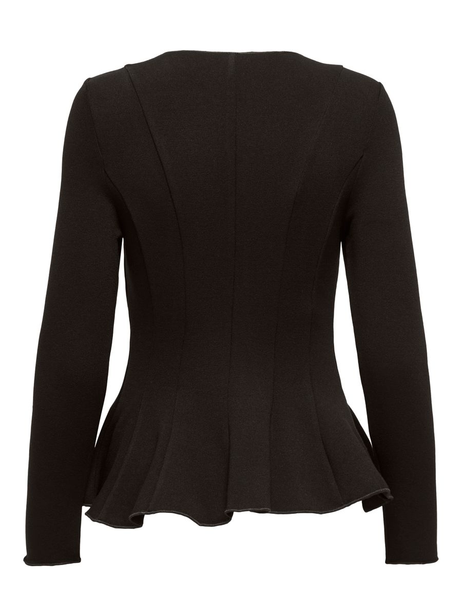 ONLKENYA L/S PEPLUM TOP JRS NOOS
