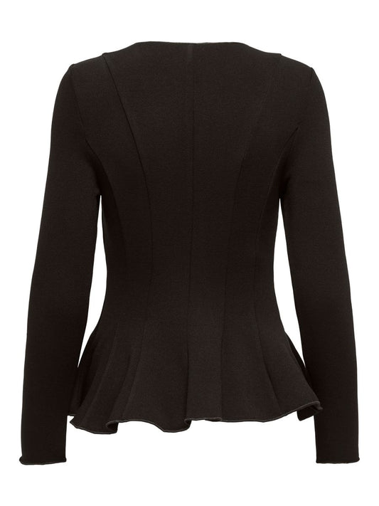ONLKENYA L/S PEPLUM TOP JRS NOOS
