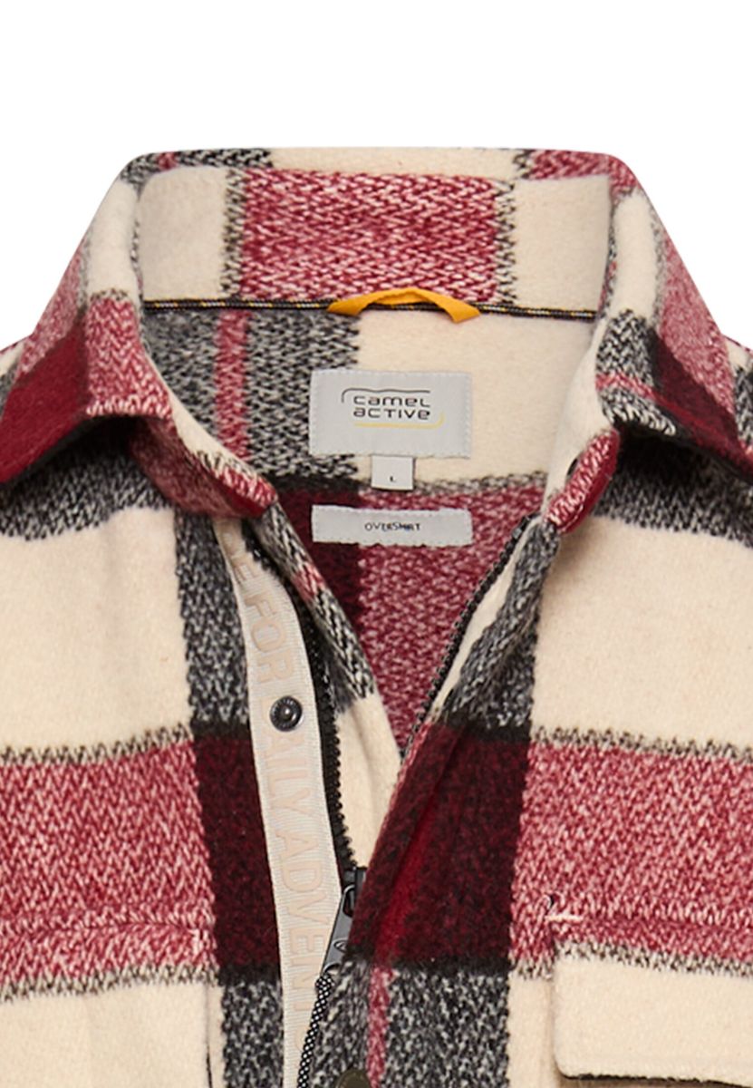 Overshirt mit Seitentaschen