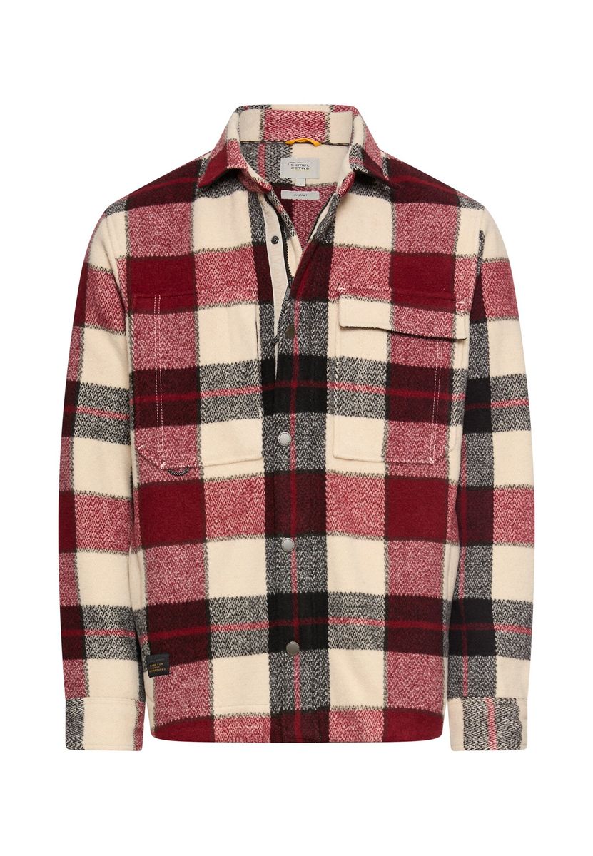 Overshirt mit Seitentaschen