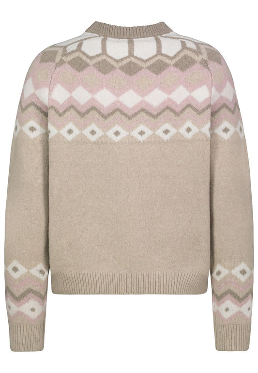 DOB Pullover,Rundhals mit breitem R