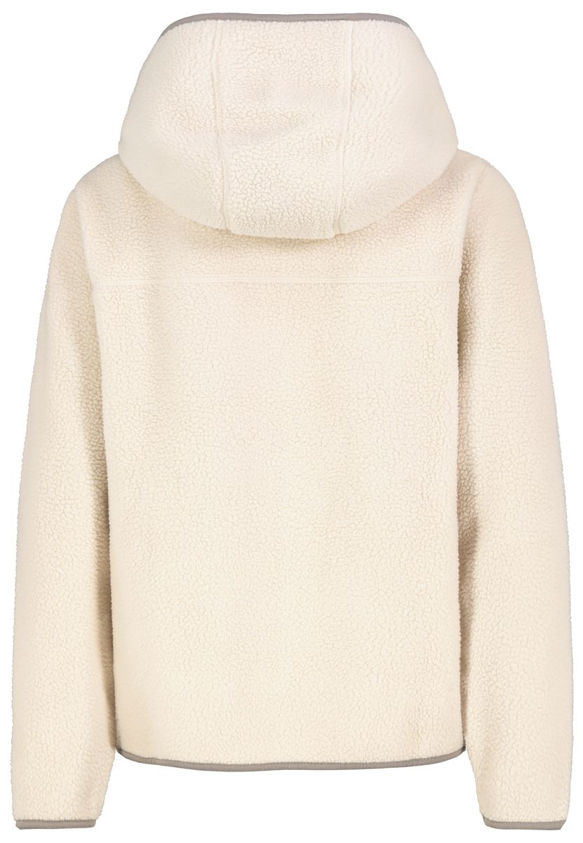 DOB-Fleece Jacke, Kapuze,Aufgesetze