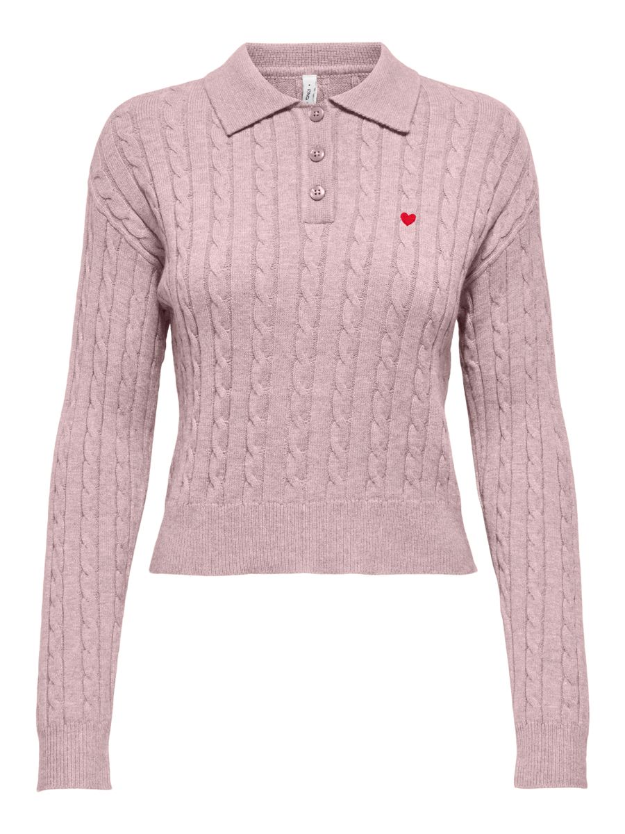 ONLKATIA LS CABLE POLO CC KNT