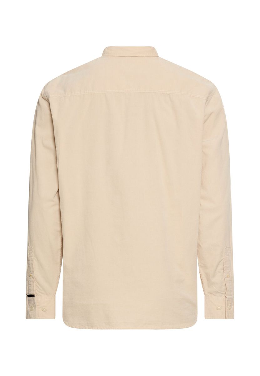 Langarmhemd mit aufgesetzten Taschen